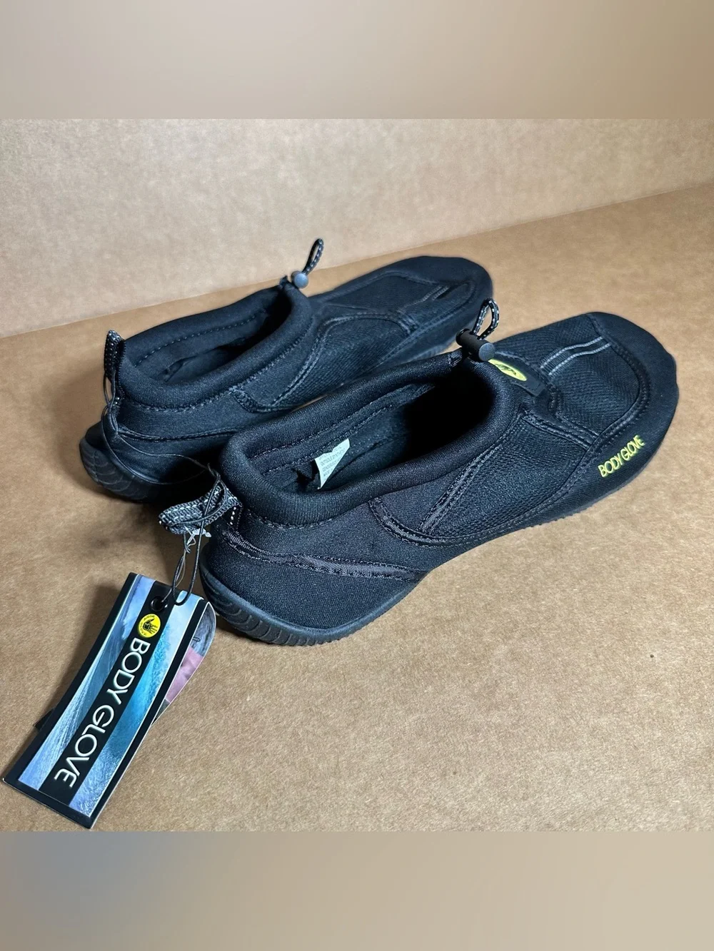 Body Glove Men's Black Water Shoe, Riverbreaker II , Aqua Socks, Size 10, New